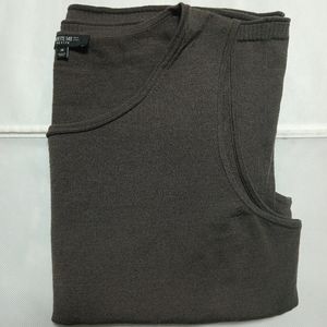 Lafayette 148 Sleeveless Wool Sweater Brown